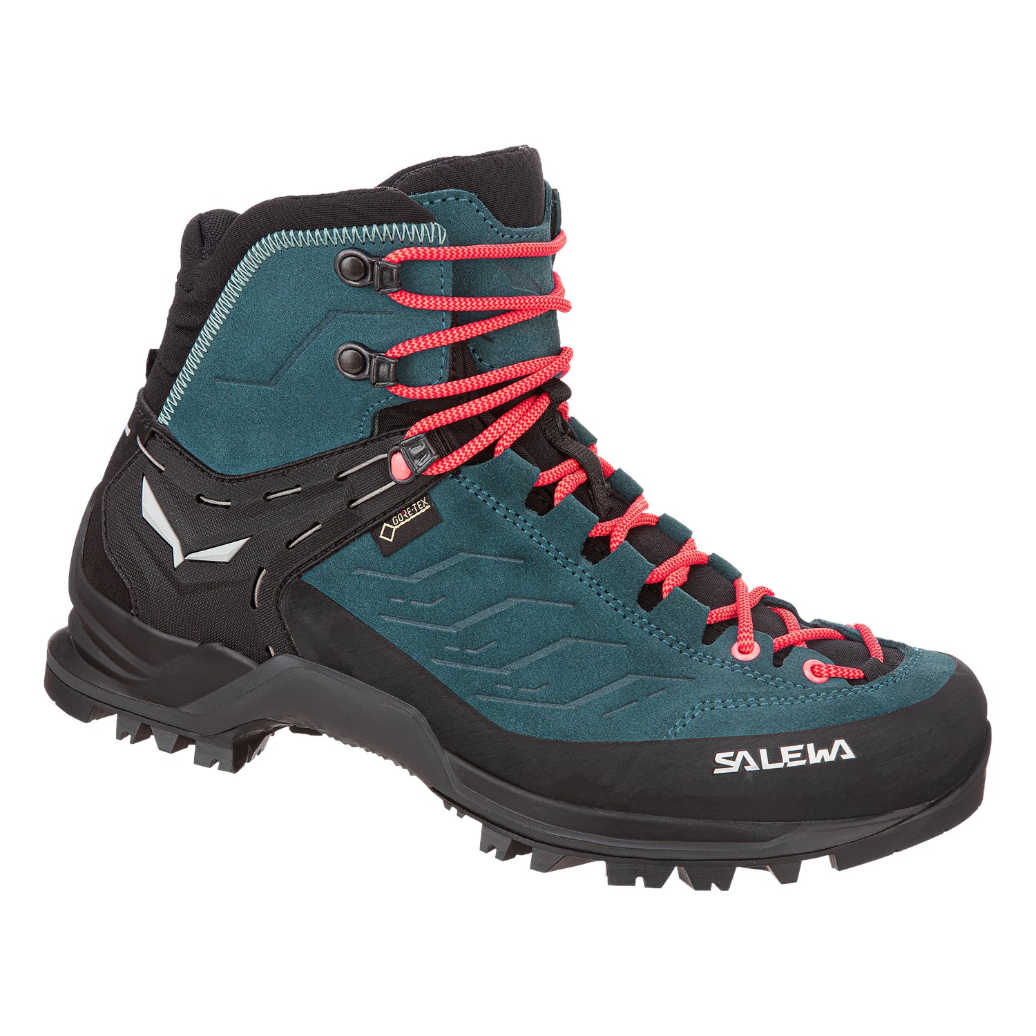 Zapatillas Trekking Mujer Chile - Salewa Mountain Trainer Mid GORE-TEX® - Azules - HDBS-29614